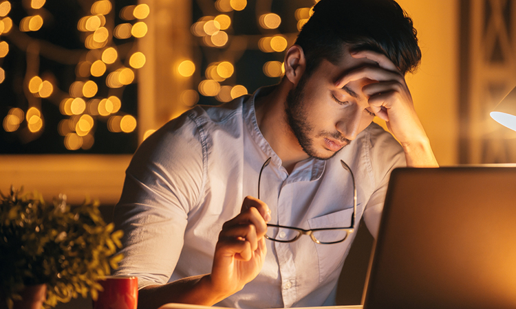 眼精疲労マッサージ