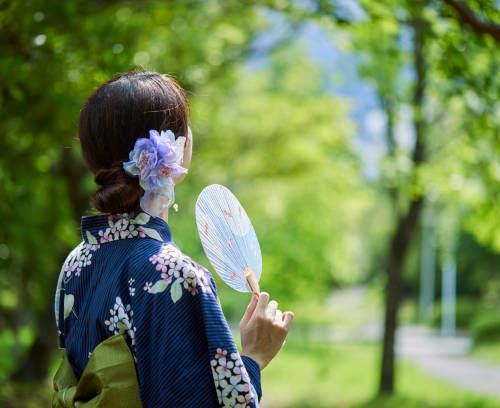 浴衣姿・・・・