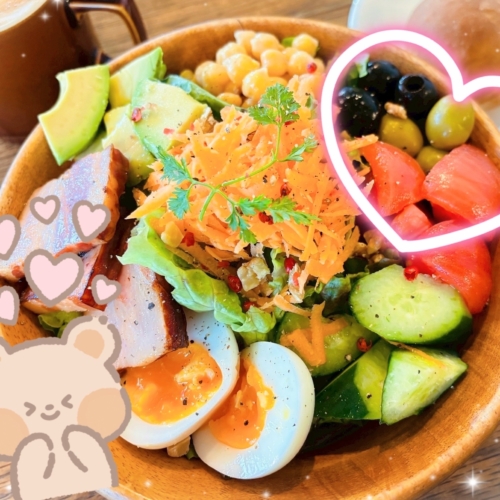 感謝の気持ち🌹🥗💓